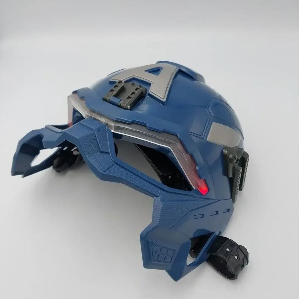 Marvel Captain America Light-up Face Mask Rogers Hasbro‎ Kids Halloween Mask